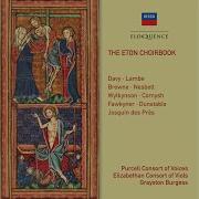 Purcell Consort Of Voices The Passion According To St Matthew Tunc