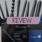 8 In 1 Saphire Curling Wand Review I Kaelyn Pannier