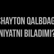 Savol Javob Shayton Qalbdagi Niyatni Biladimi Shayx Sodiq Samarqandiy