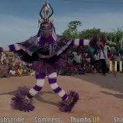 African Dance Style Zaouli Bolon Mask Dance