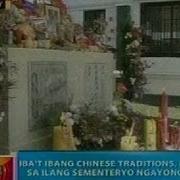 Bp Iba T Ibang Chinese Traditions Makikita Sa Ilan Sementeryo Ngayong