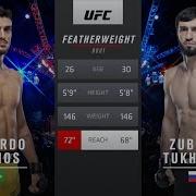 Второй Бой Зубайра Тухугова Ufc