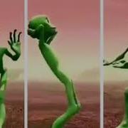 Зелёный Человек Танцует Обычно Быстро Очень Быстро Dame Tu Cosita