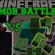 Mutant Obsidian Golem Vs Mutant Zombie Creeper Enderman Skeleton