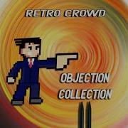 Objection From Apollo Justice Ace Attorney Retro Crowd