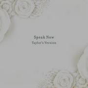 Speak Now Taylor Swift