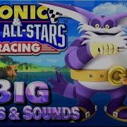 Sonic Sega All Stars Racing Big The Cat Voice Sound