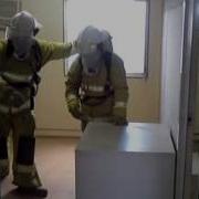 Funny Fireman Dance During Training