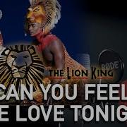 The Lion King Can You Feel The Love Tonight Karaoke Us Singing