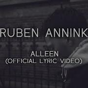 Ruben Annink Alleen