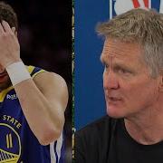 Steve Kerr Talks Klay Thompson Warriors Future Postgame Interview