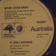 Renee Geyer Band It Only Happens David Pinches