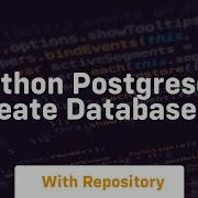 Python Postgresql Create Database Codemint