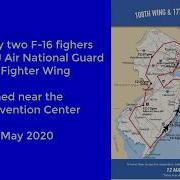 Bonus Video F 16 Fly Over By Nj Air National Guard 177Th Fighter Wing W2Aew